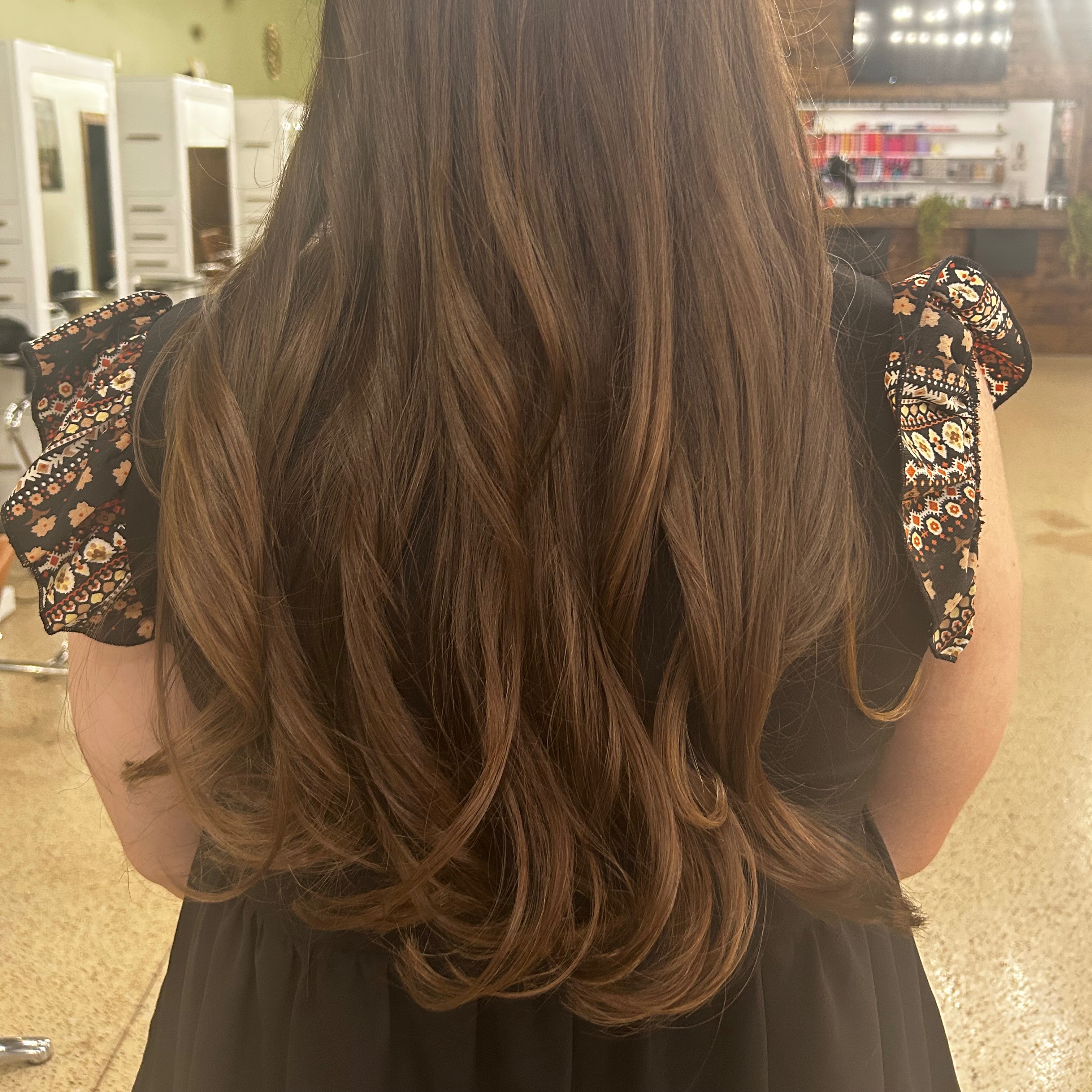Custom Color at Abundance Beauty Bar in Houston, TX