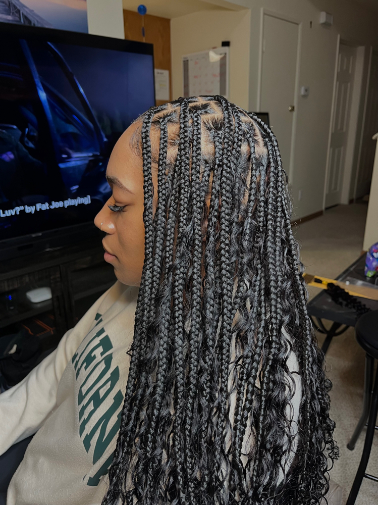 Smedium Boho Knotless