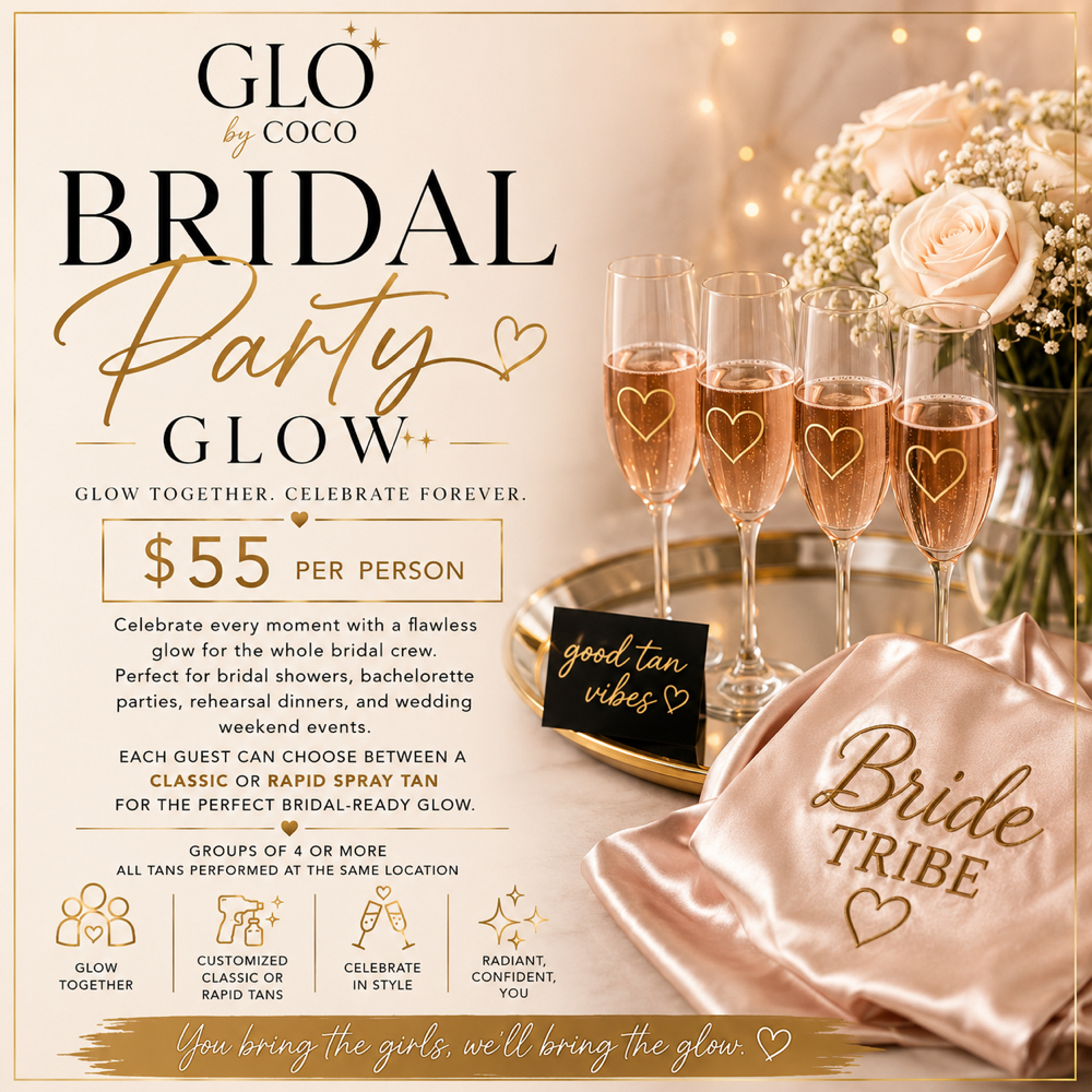 Bridal Party Package at Glo by Coco in Mooresville, NC