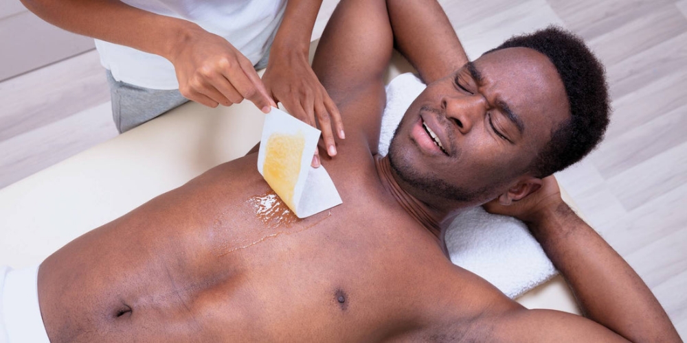 Male Chest Wax