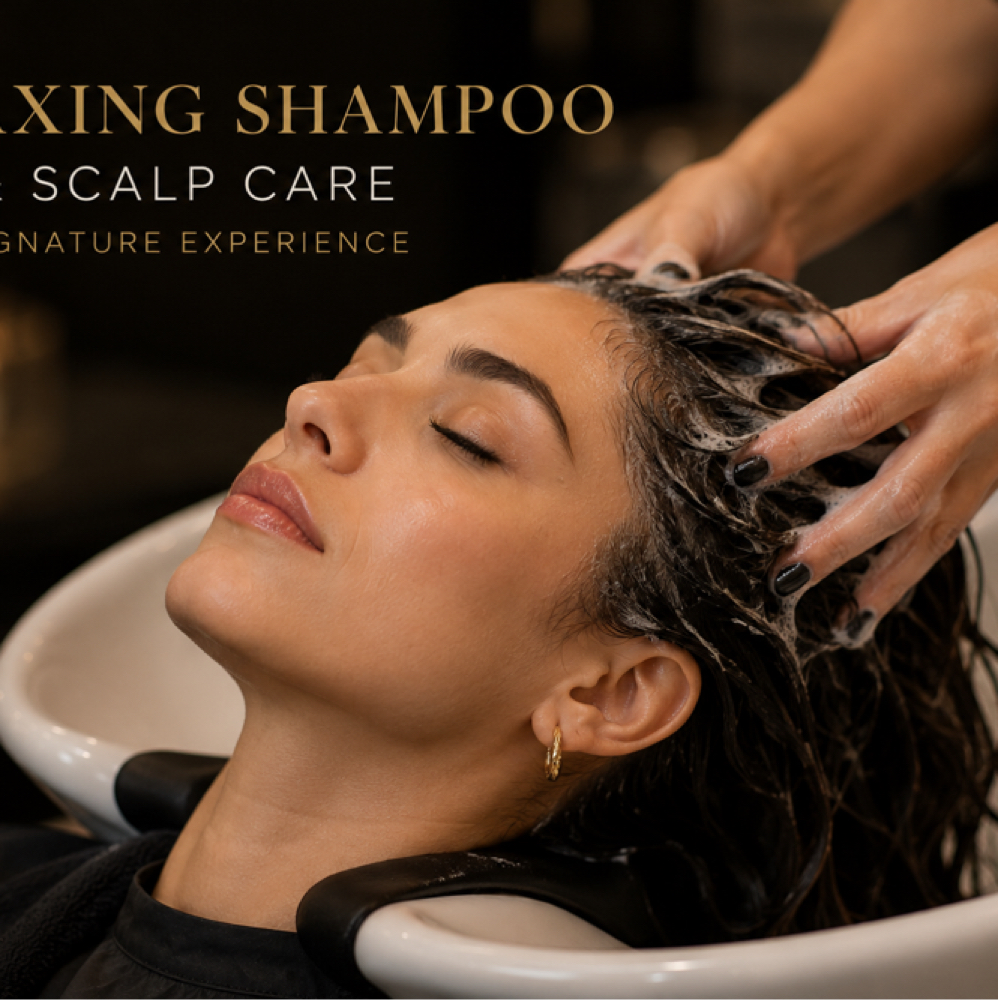 Signature Shampoo & Scalp Care at Dania’s Hair Studio in Tampa, FL