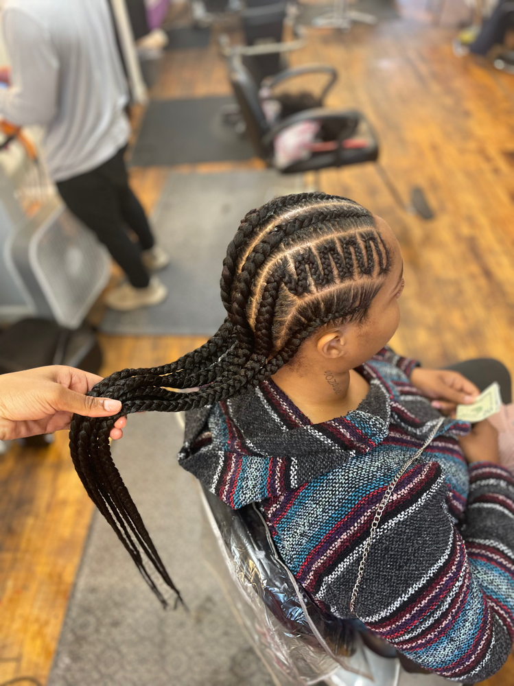 Stitch/Straight Backs/Cornrows
