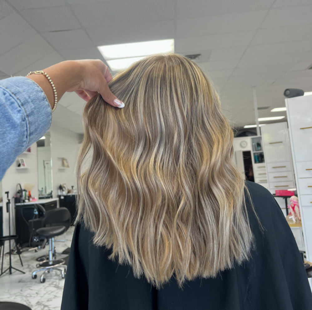Full Highlight/foliage at Jenni The Stylist in Spokane valley, WA