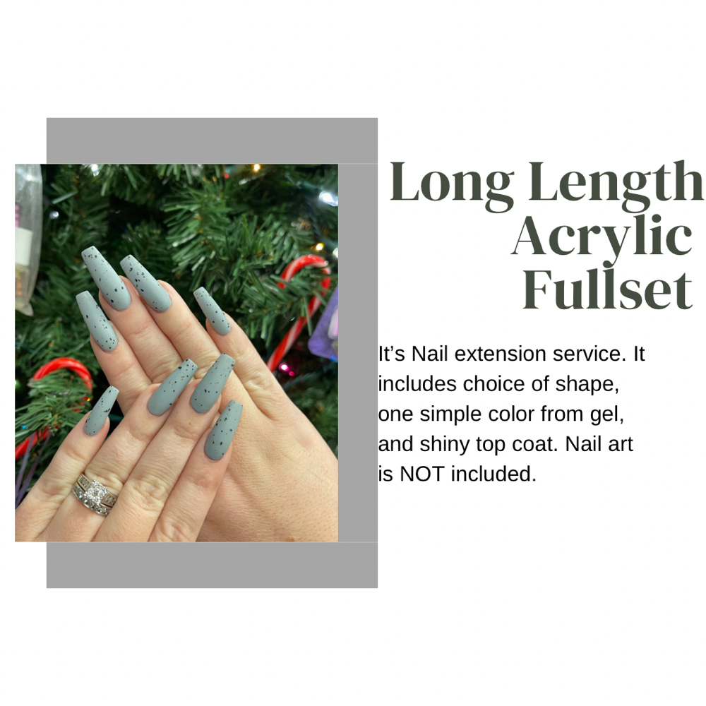 Long Nails - Acrylic Full Set