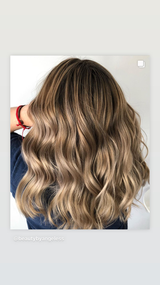 Full Balayage at Beauty By Angeles in Gurnee, IL