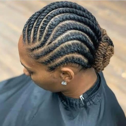 Braided/Two-Strand Updo-Myca at Myca Mack Beauty in Northport, AL