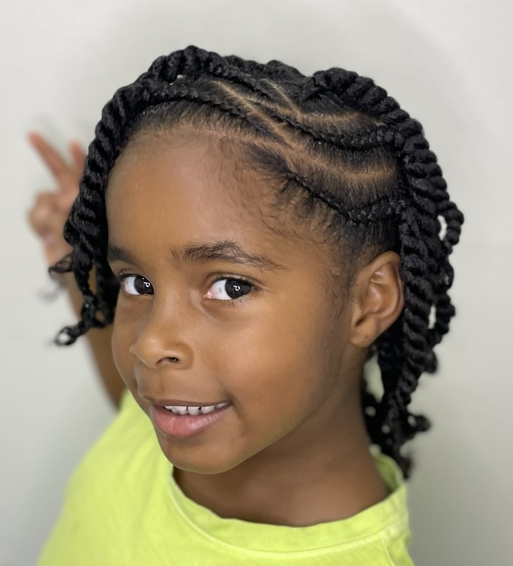 Kiddie Natural Style  (4-12yrs)