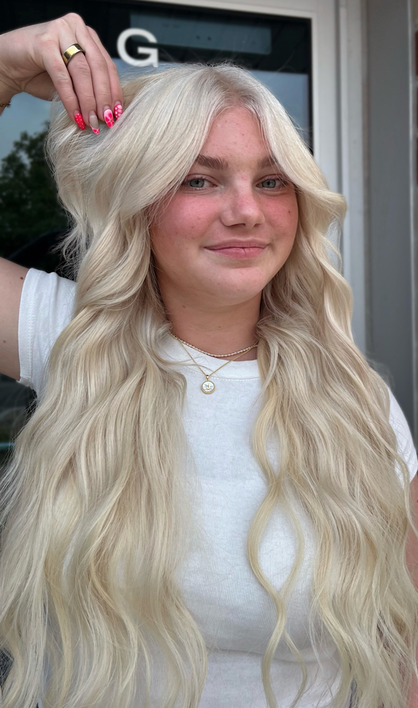 Custom blonding package