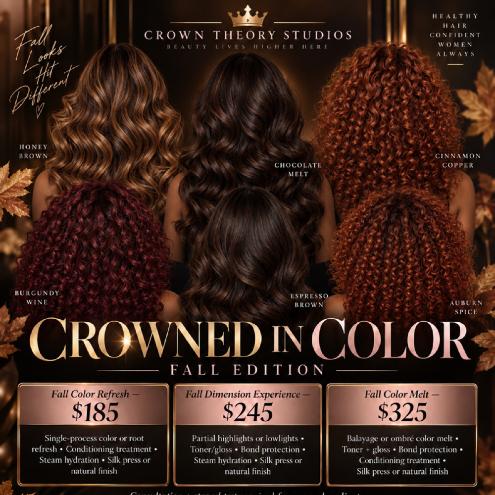 Crowned in Color: Fall Edition at Crown Theory Studios in Holiday, FL