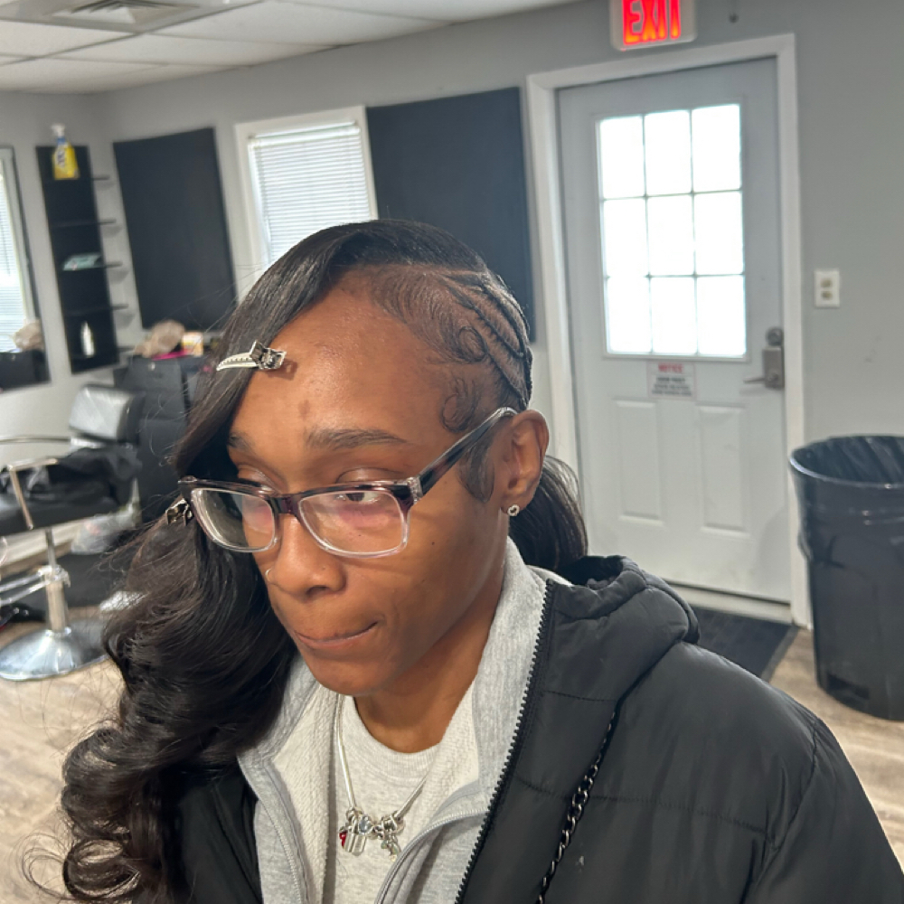 Cassie Quickweave at The Hairapist Experience in Mount morris, MI
