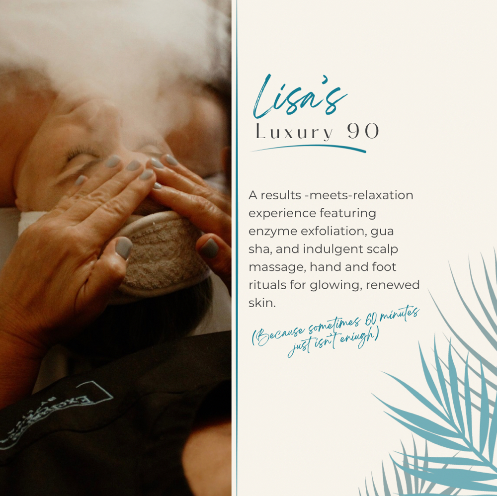 Lisa’s Luxury 90 at Exclusive Skincare by Lisa in Tulsa, OK