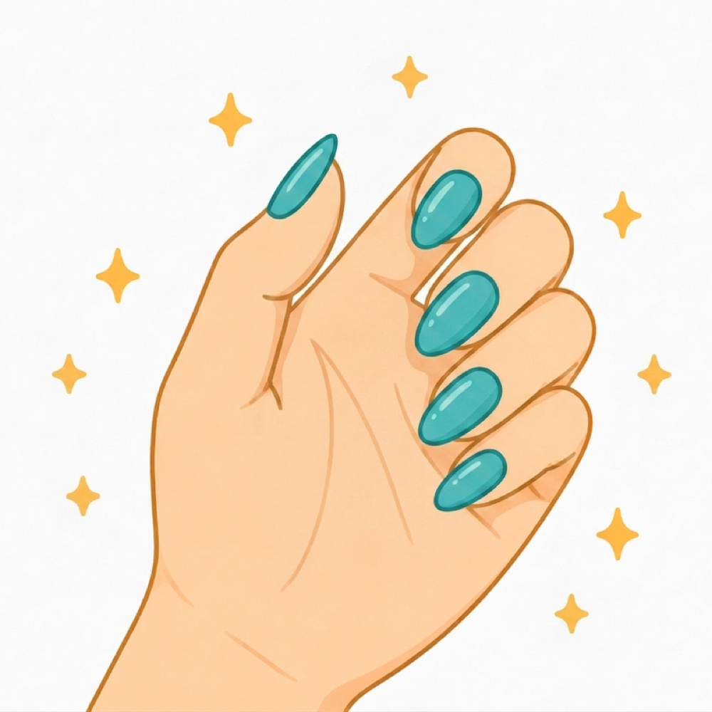 Structured Manicure at Shimmery Kymerie Aesthetics in Loveland, CO