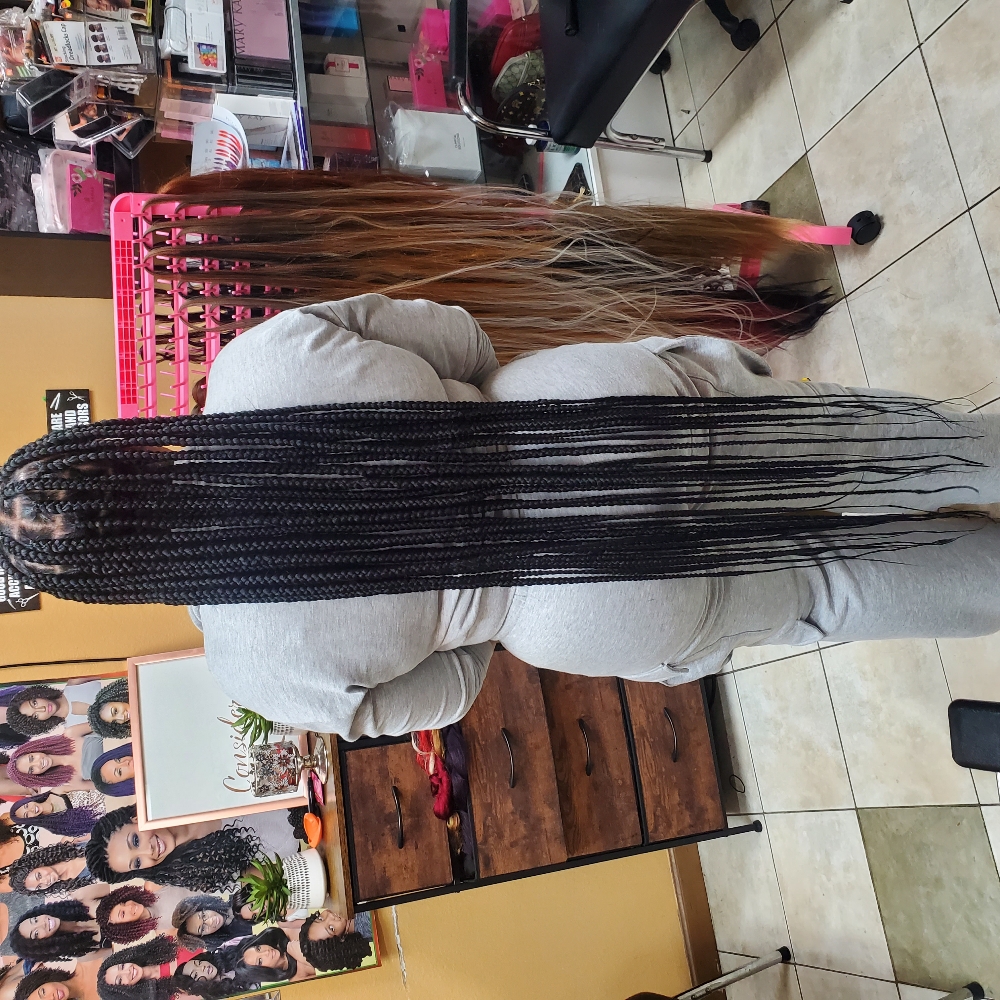 Waist Length Braids