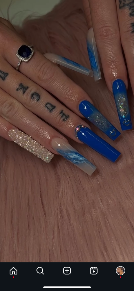 Acrylic Full Set (XL) at Nailed By Sammie in Orlando, FL