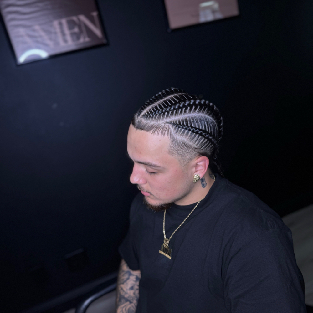 4 Braids at Blessed Hands Beauty Lounge in North Highlands, CA