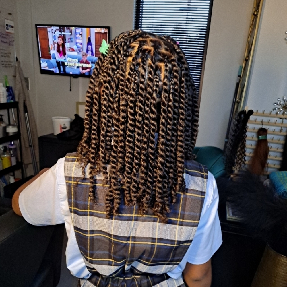 Natural Twist style at BRI'S LAVISH BRAIDS, LLC in Murfreesboro, TN