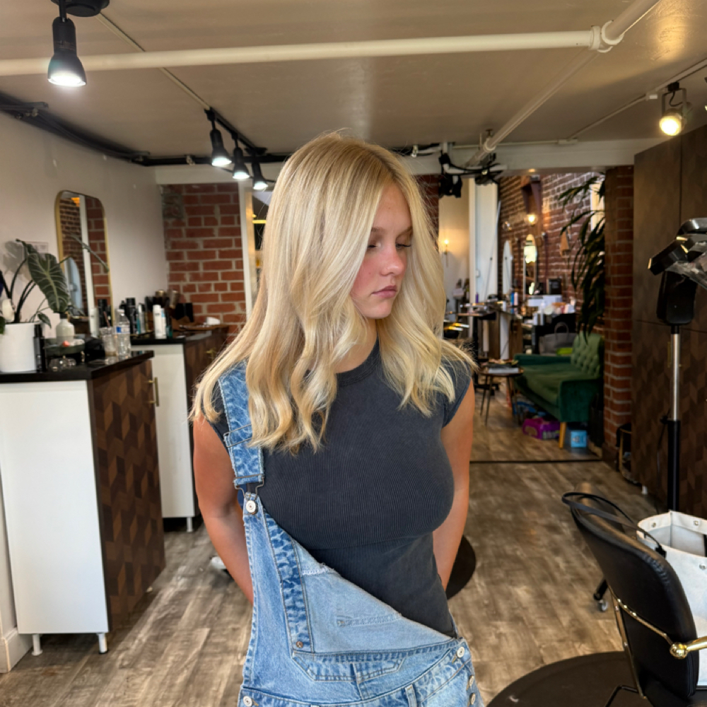 Full Blonde Transformation at Sproos Salon in San Anselmo, CA