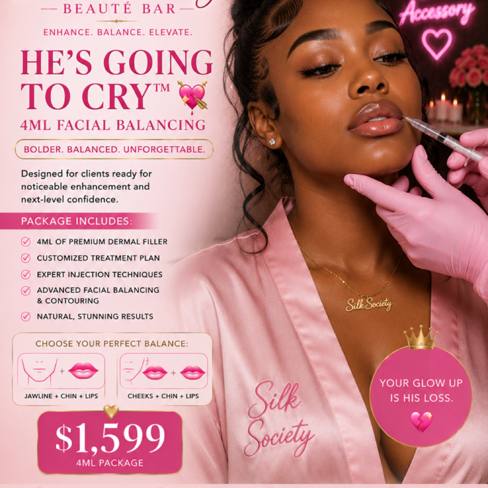 💋 HE’S GOING TO CRY™ 4ML Facial Ba at Silk Society Beauty Bar in Houston, TX