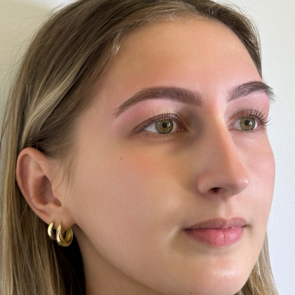 The Brow Design & Hybrid Tint at THEORY aesthetic MTK in Montauk, NY