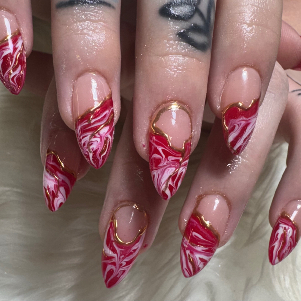 Full Set Gel-X (Medium-Length) at The Vault Salon in Norton, KS