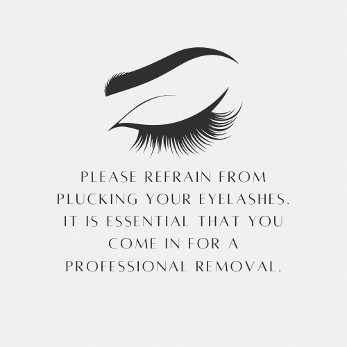 Lash Removal