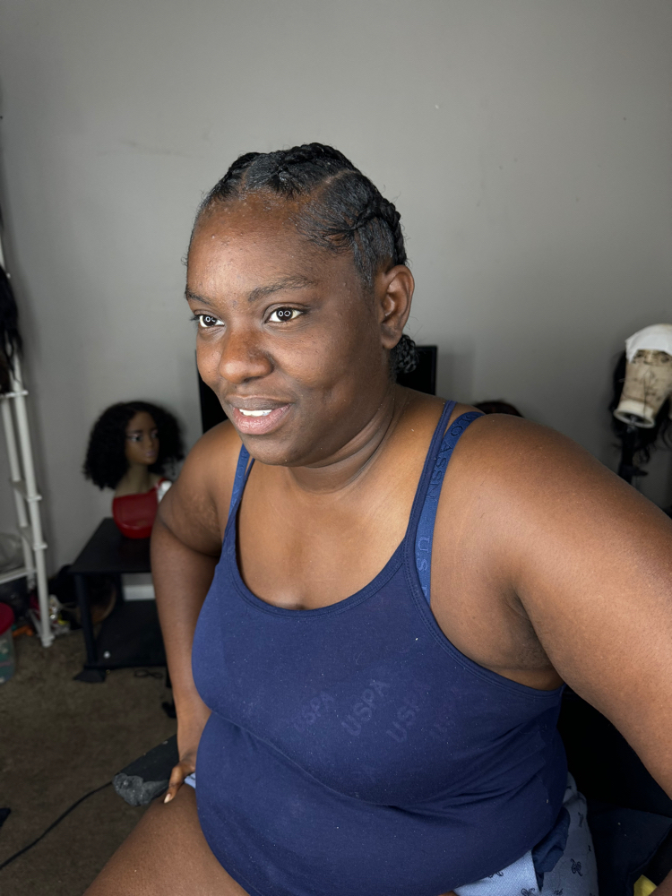 Feed In 4 Braids