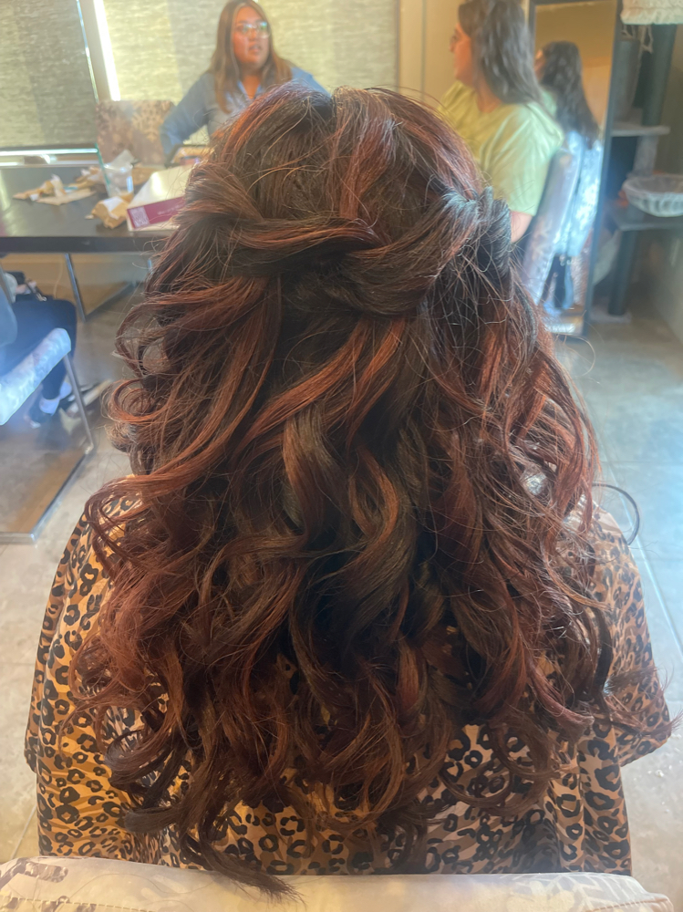 Special ocassion hairstyle