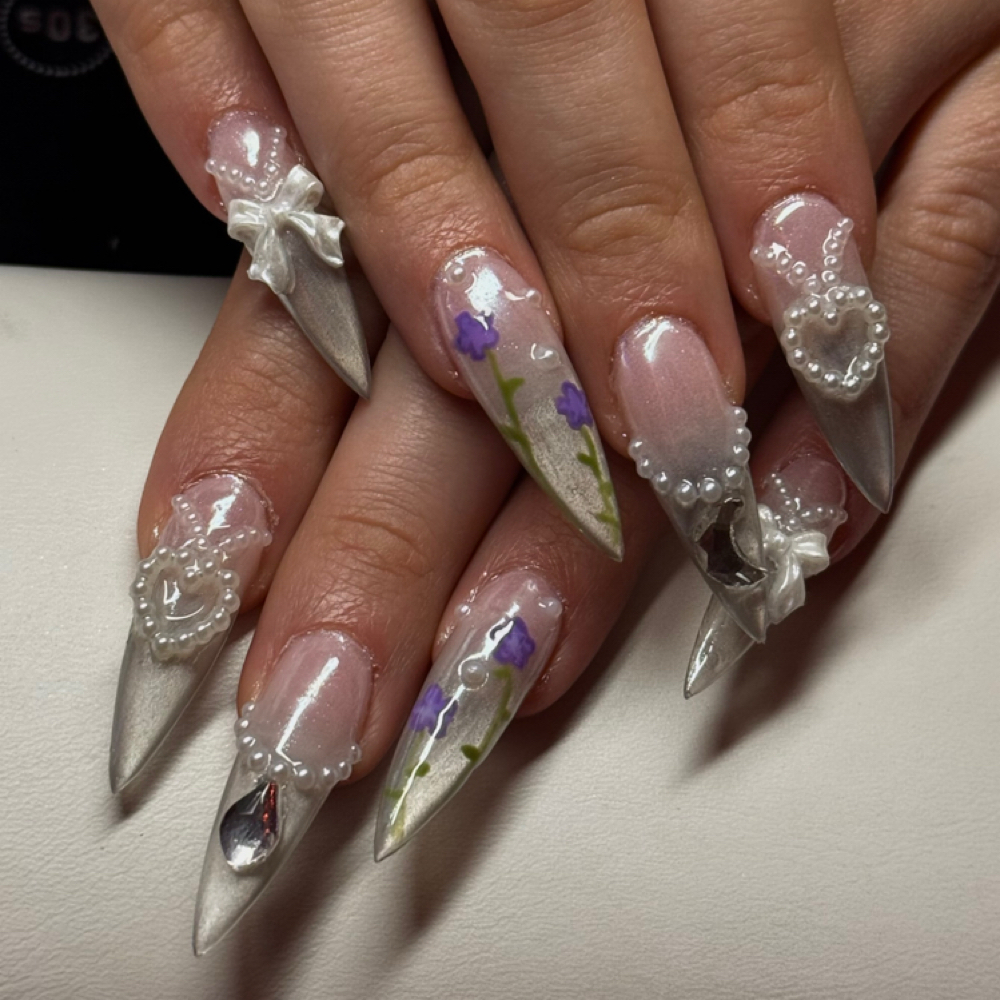 [ XL ] Gel Extension Full Set at Bethany Nailed It! in Evansville, IN