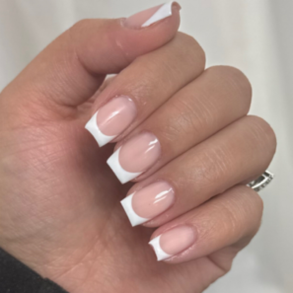 French Tip Add On at Deluxe Barber Lounge in Midvale, UT