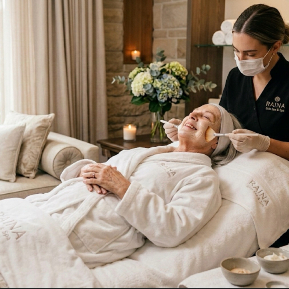 Japanese Tension Facial at RAINA SKIN LUX & SPA in San Antonio, TX