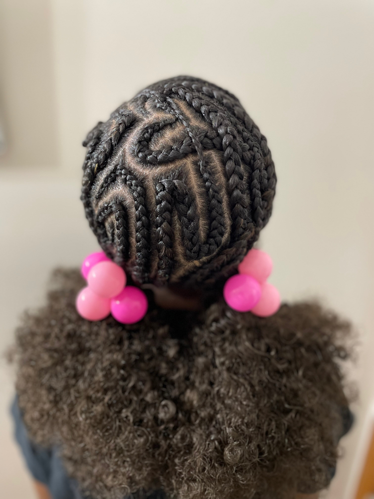 Natural Cornrows With Ponytails at Crown Adjustments in Havelock, NC