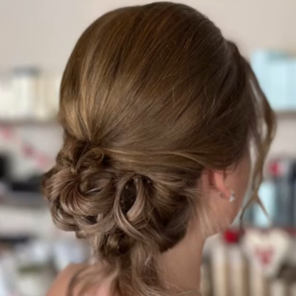 Updo at BeautyMel in East Greenwich, RI