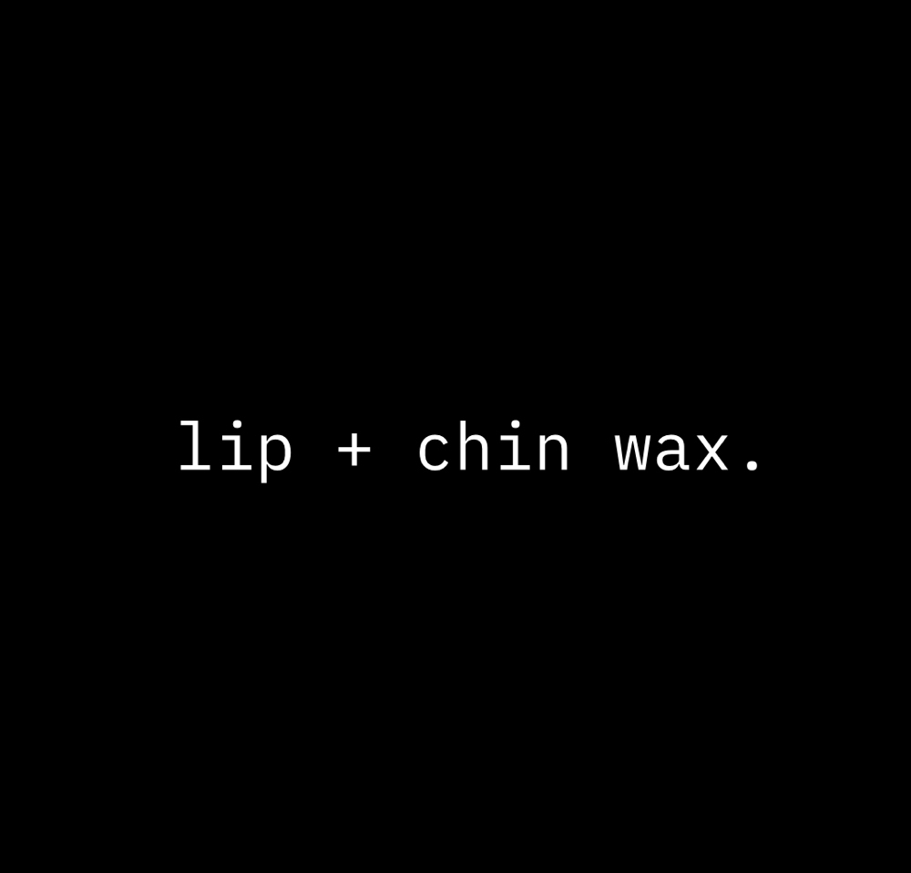 lip + chin