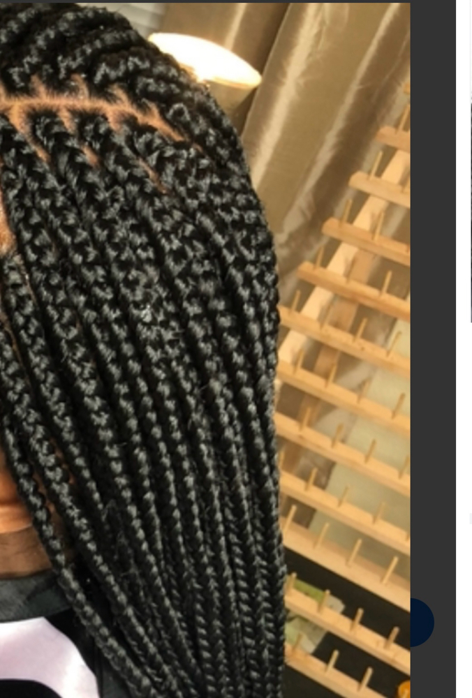 regular box braids