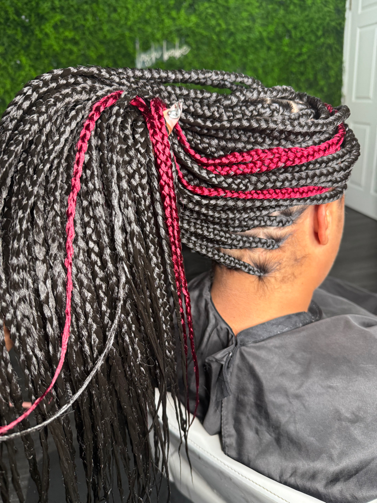 Smedium Box Braids at Slayed By Dae in Melbourne, FL