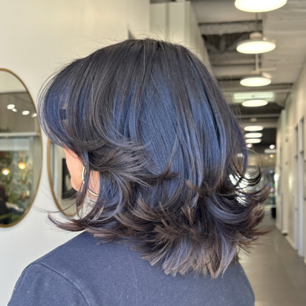 Retuning Client Express Cut at spookycrystals in Encino, CA