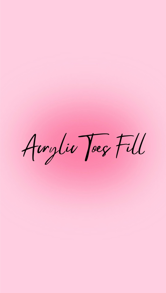 Acrylic Toe Fill