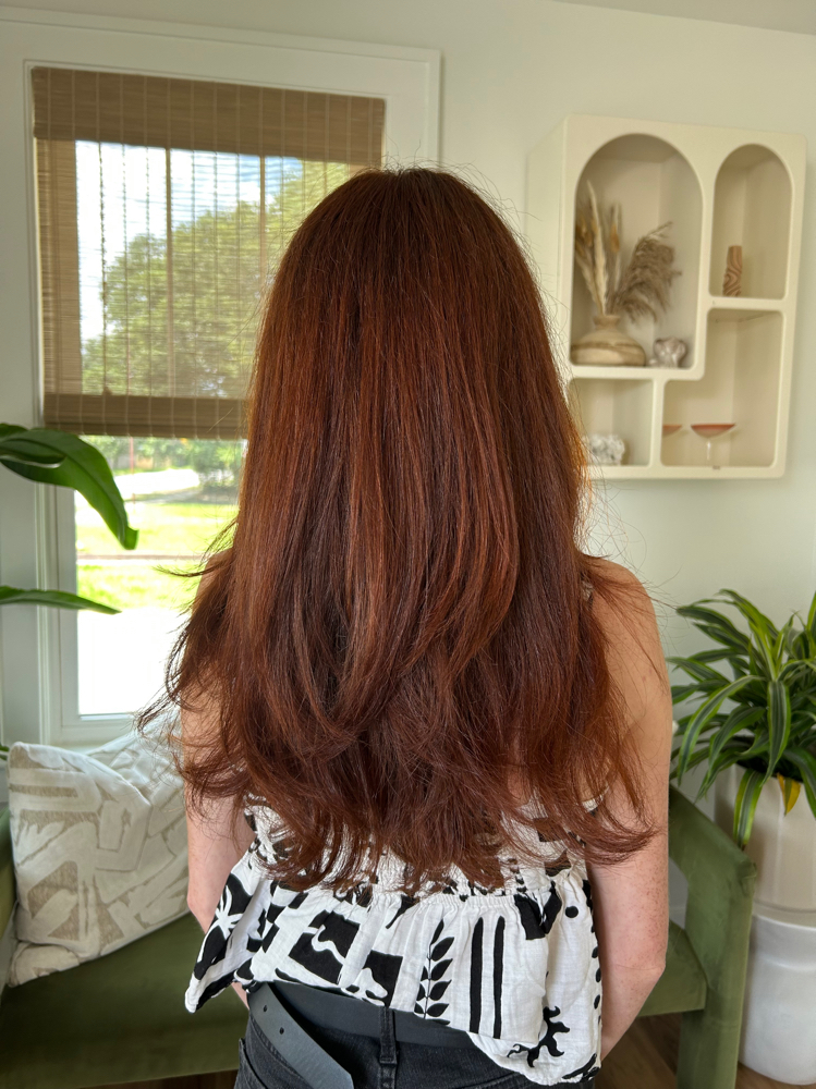 Haircut And Blowdry