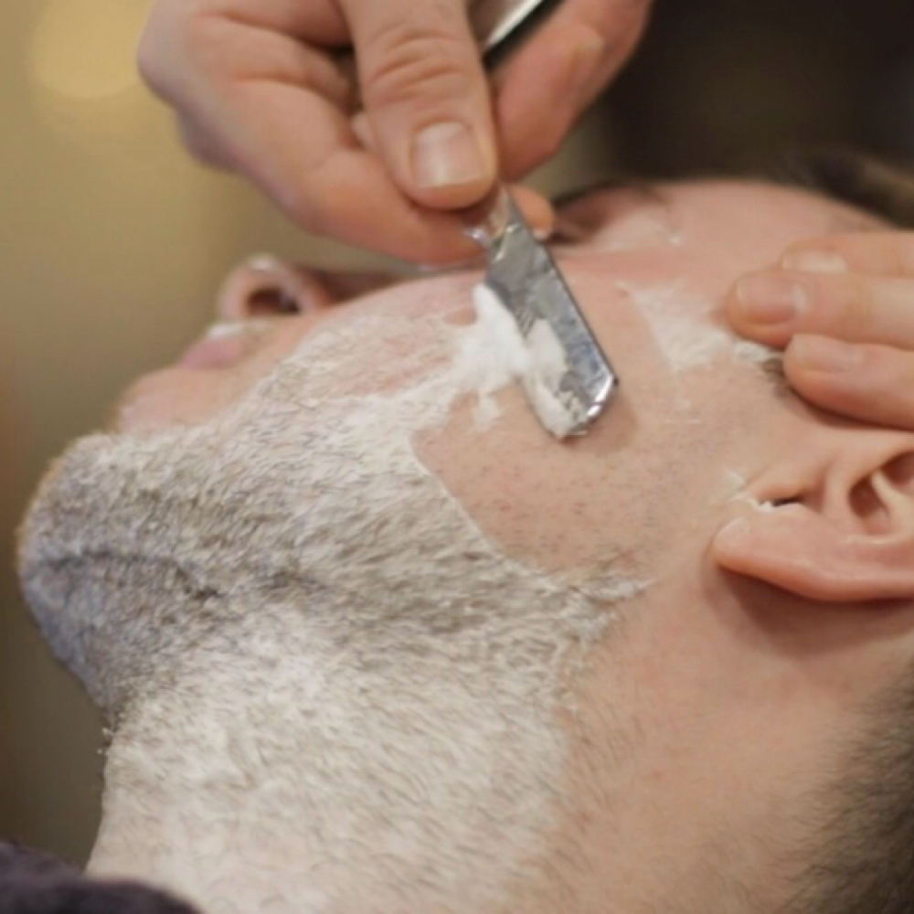 Straight Razor Face Shaves at Crimson Collective Hair Co. in Kansas City, MO