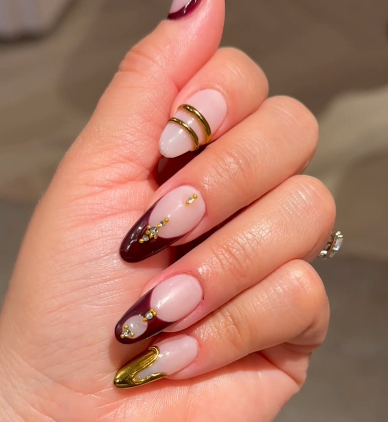 Add-On: Charms & pearls at Jo Diaz nails in conroe, TX