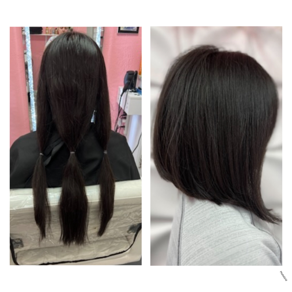 Lady Haircut Only/Solo Corte