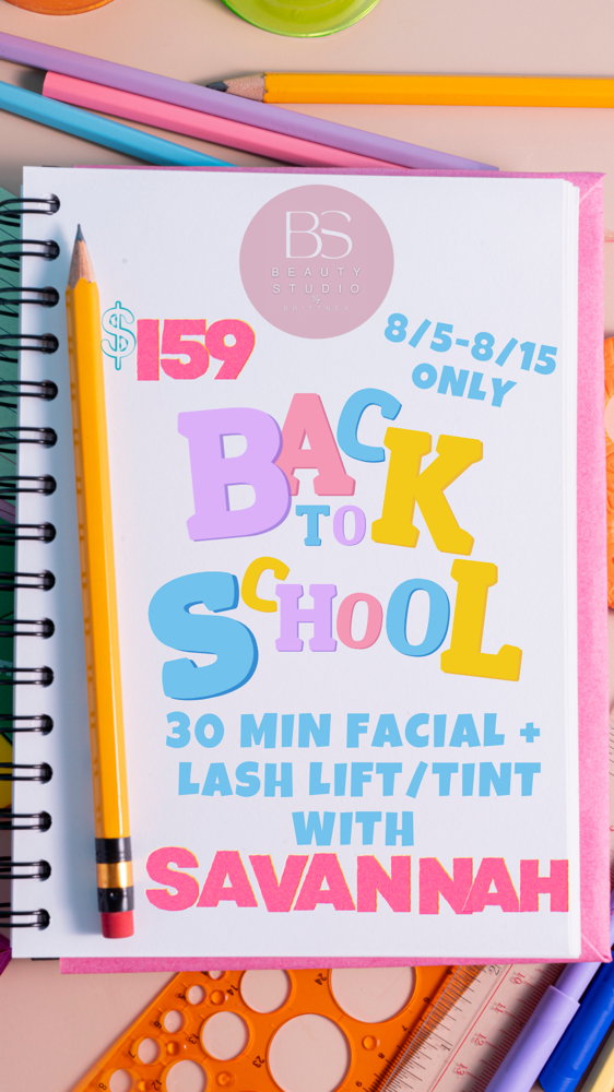 Back to School Special (Aug 5–15th)
