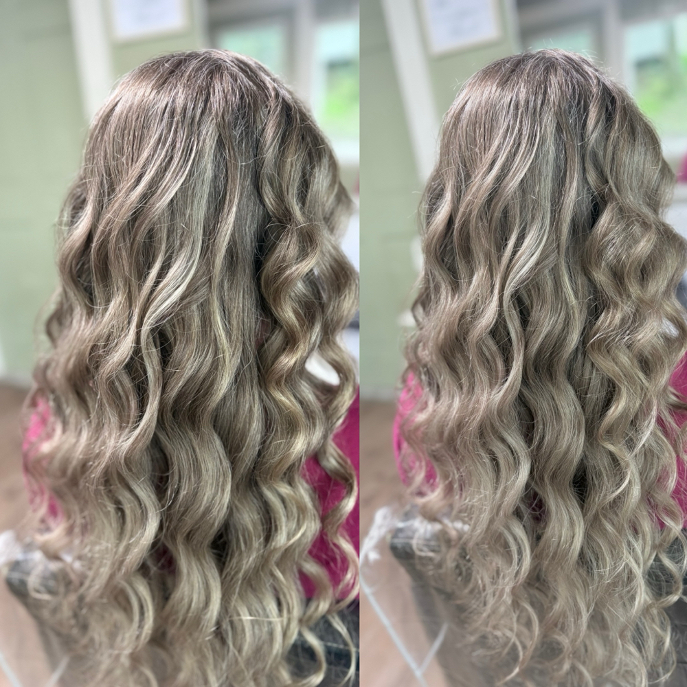 Gray Blending at Cottage Glow Hair Studio LLC in Swanton, VT