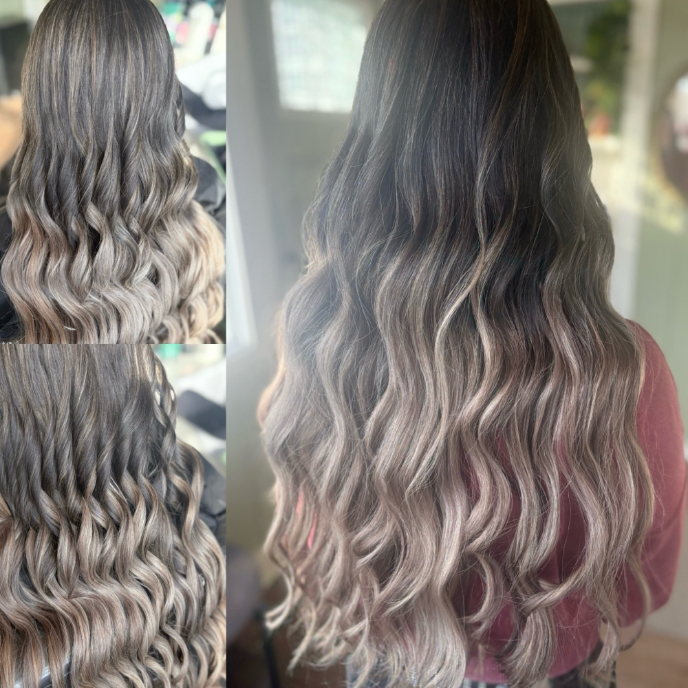 Gray Blending at Cottage Glow Hair Studio LLC in Swanton, VT