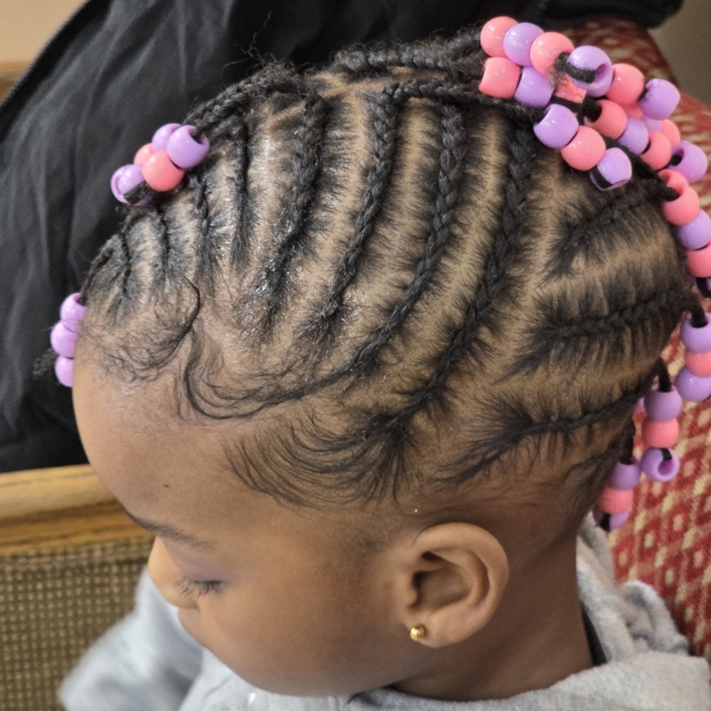 Child Natural Hairstyle (No Beads) at Amazing Kinkz in Detroit, MI