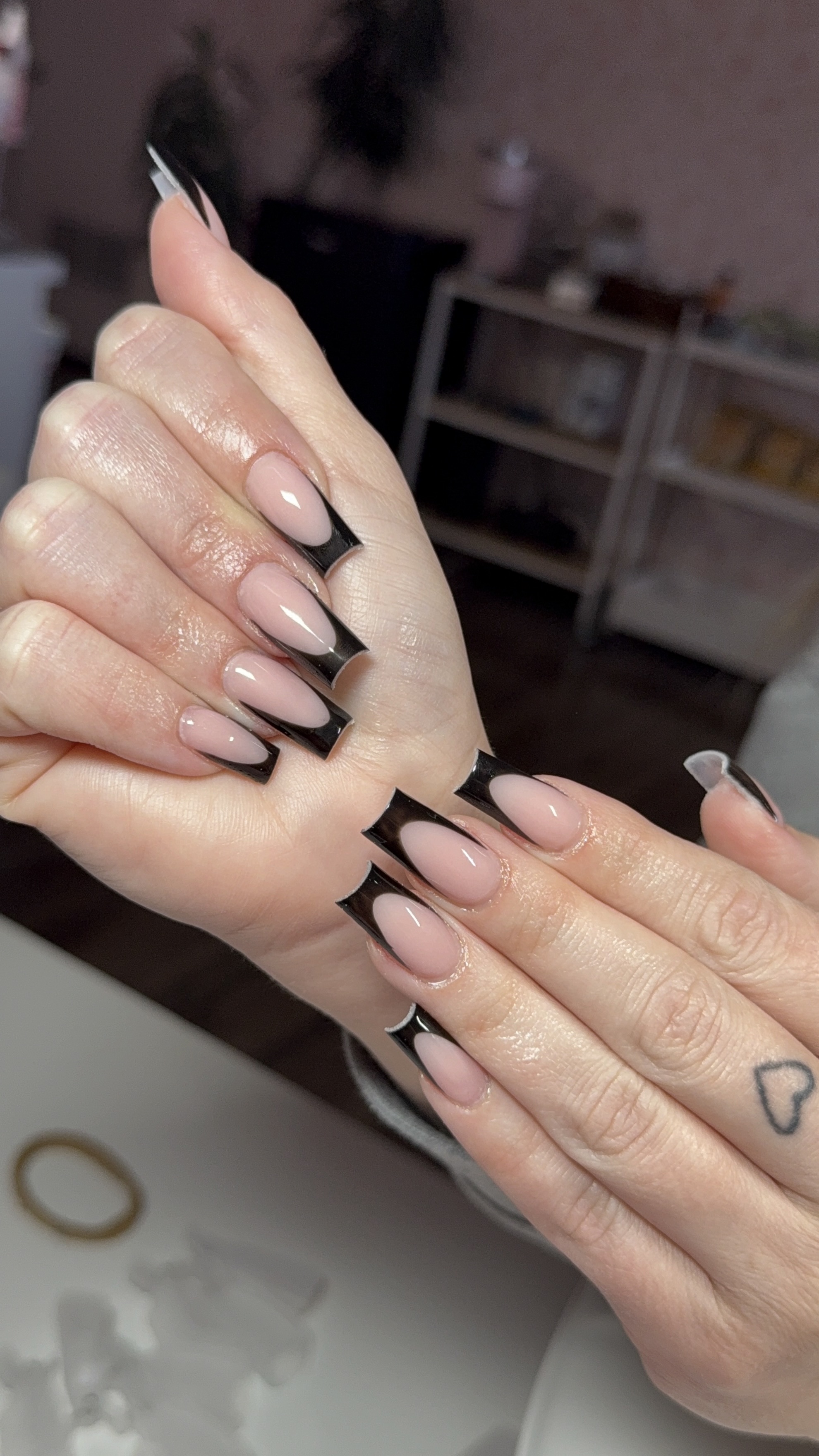 Basic French Tip Full Set