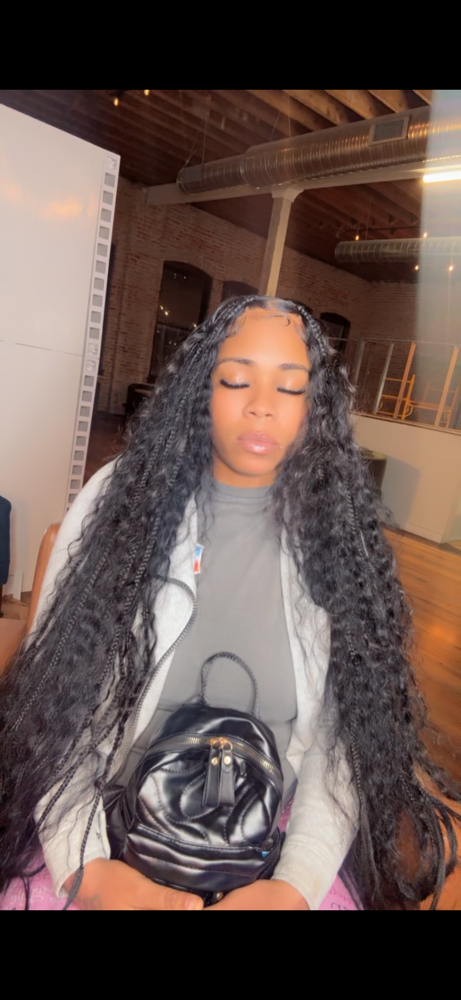 medium large bora bora braids