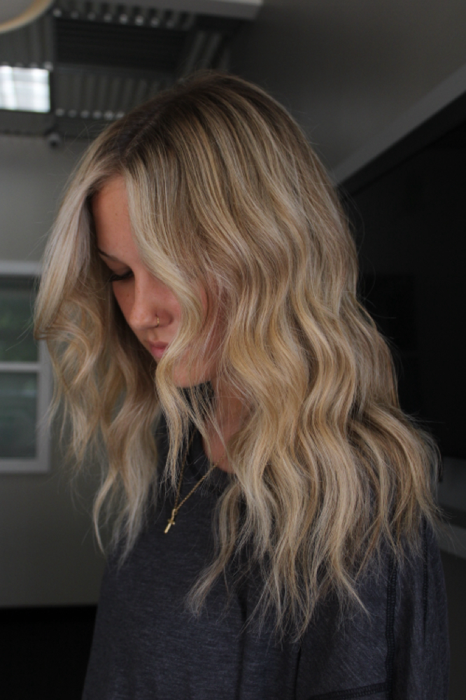 Face Framing Foils + Cut