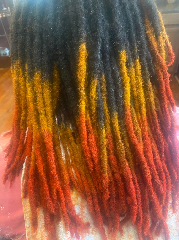 Loc Retwist/ombre/style