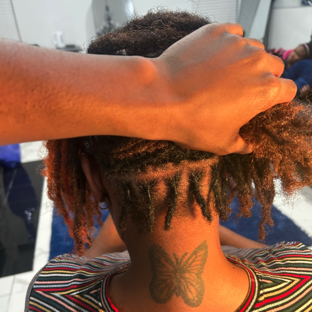 Loc Maintenance at The Braid Society in Olive Branch, MS
